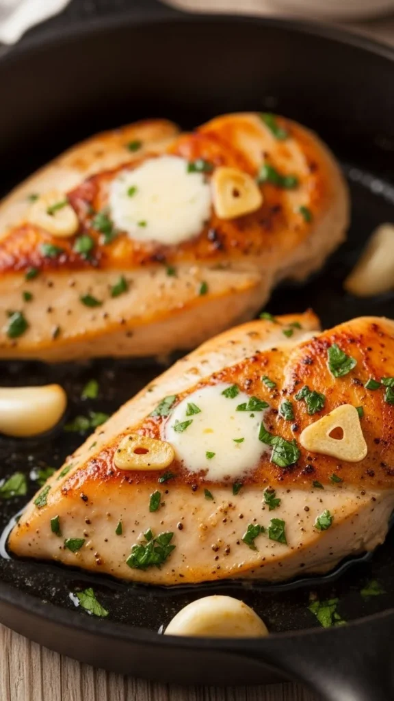 1. Garlic Butter Skillet Chicken
