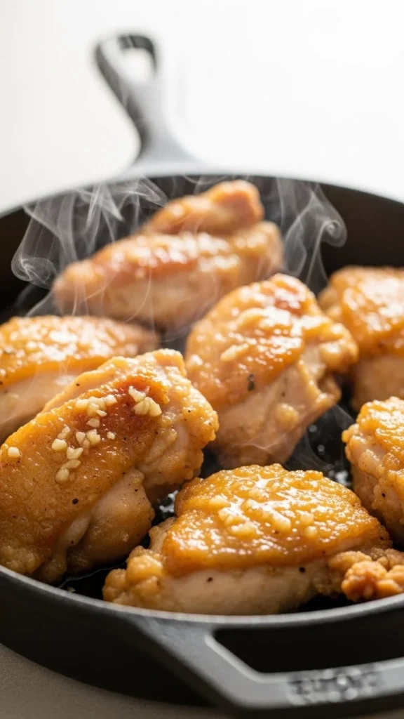 1. Quick Garlic Butter Chicken