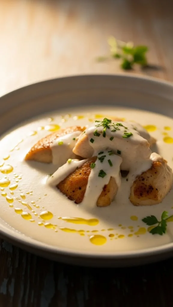 11. Creamy Chicken Alfredo Style