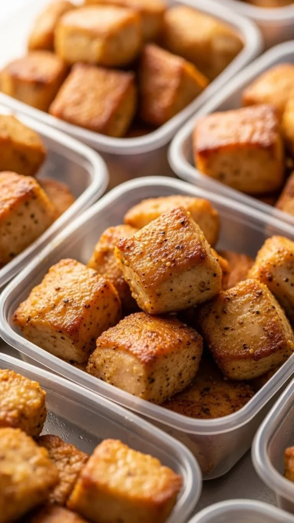 11. Spiced Oven Chicken Cubes