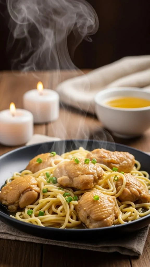 12. Chicken Noodle Skillet