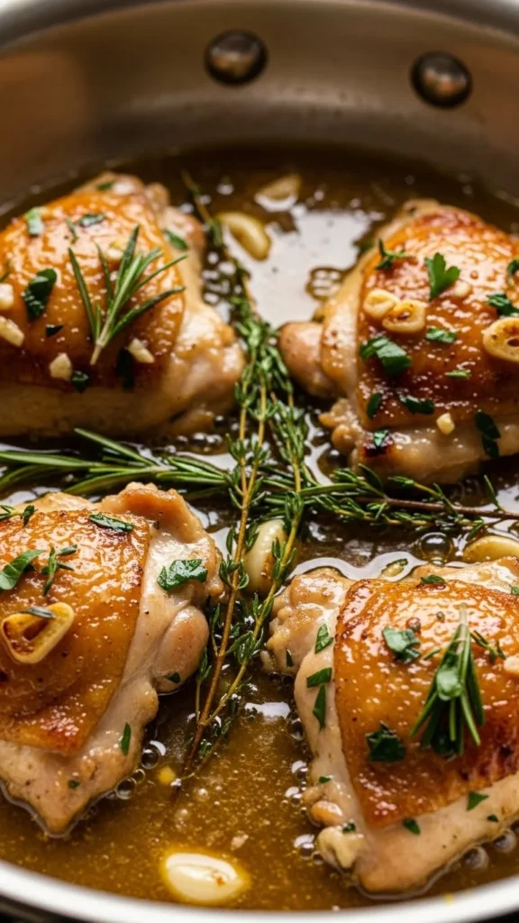 2. Garlic Butter Chicken Thighs
