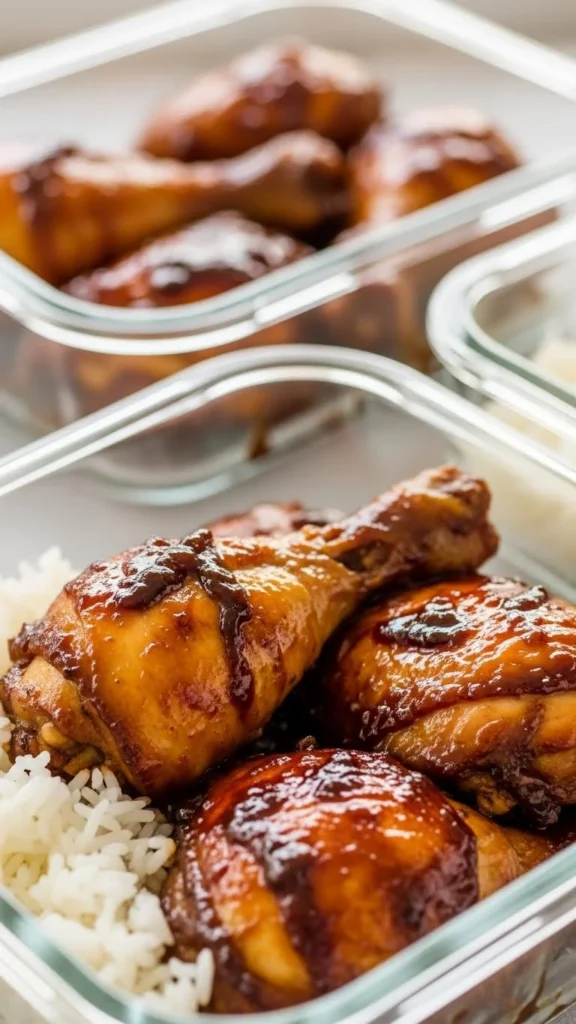 2. Honey Soy Meal Prep Chicken