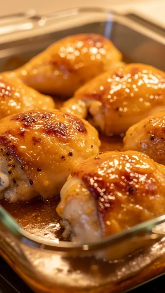 3. Honey Mustard Baked Chicken