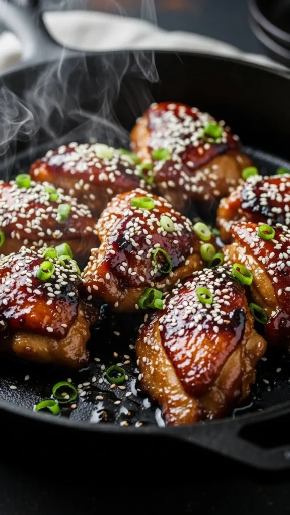 3. Honey Soy Skillet Chicken