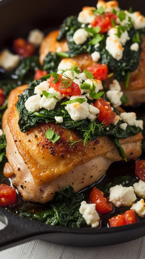 One Pan Mediterranean Chicken Recipe Fresh Colorful Flavorful one-pan-mediterranean-chicken-recipe-fresh-colorful-flavorful