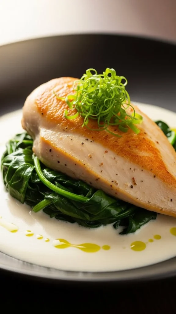 4. Creamy Spinach Chicken