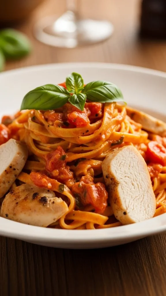 4. Creamy Tomato Chicken Pasta