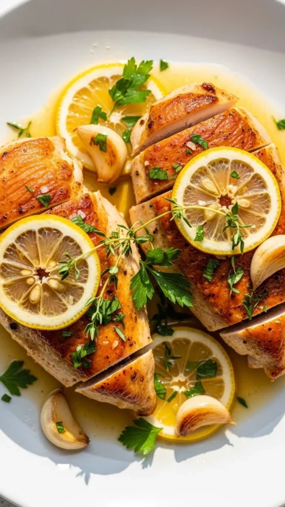 4. Garlic Lemon Chicken