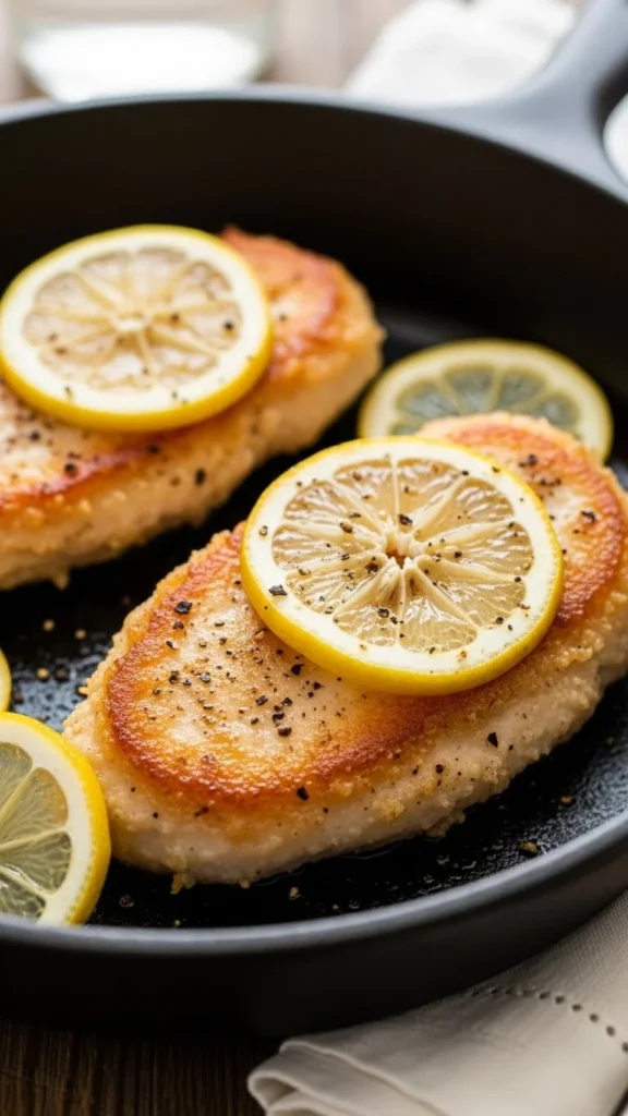 4. Lemon Pepper Chicken Pan-Fry
