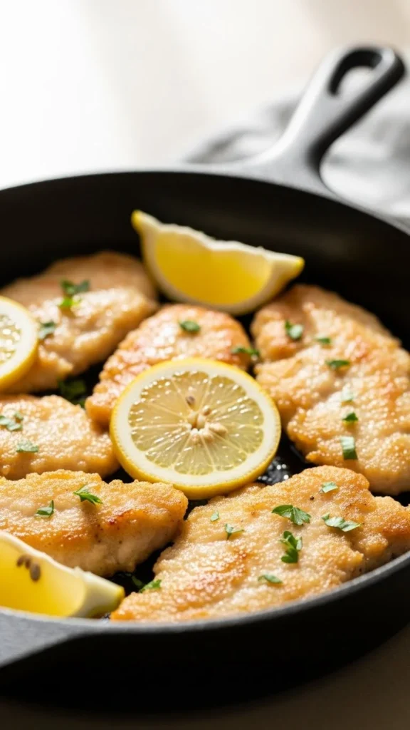 4. Lemon Pepper Pan Chicken
