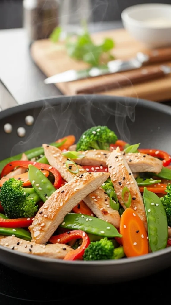 4. Simple Chicken Stir-Fry