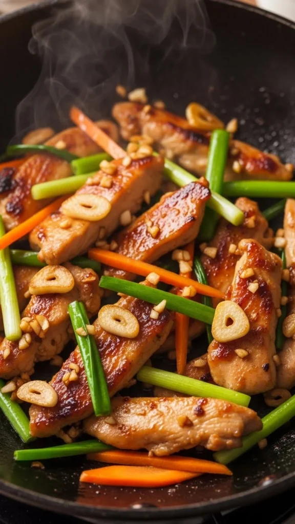 5. Garlic Chicken Stir-Fry