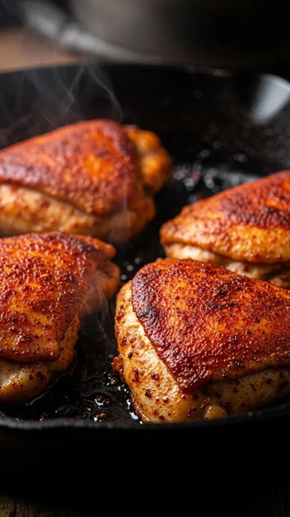 5. Spicy Paprika Skillet Chicken