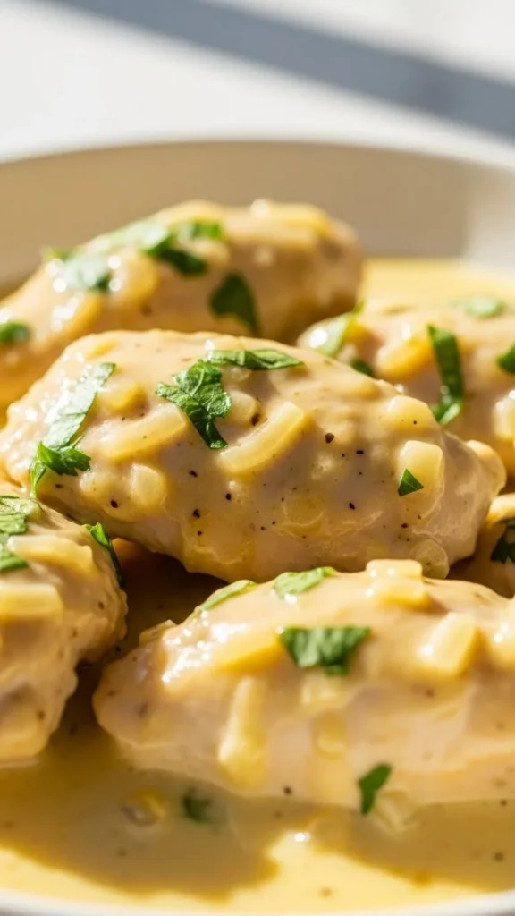 6. Creamy Lemon Chicken