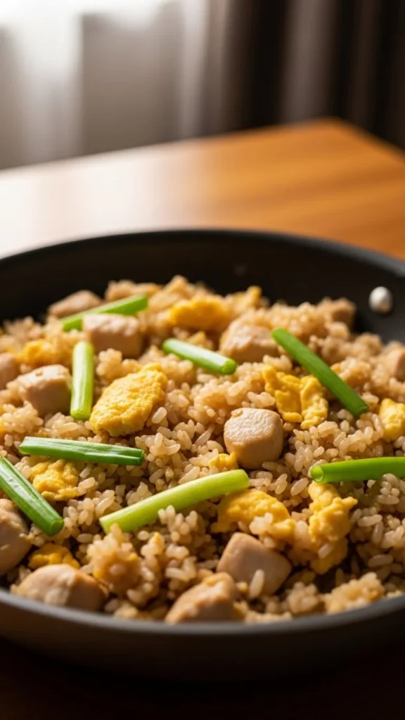 7. Simple Chicken Fried Rice