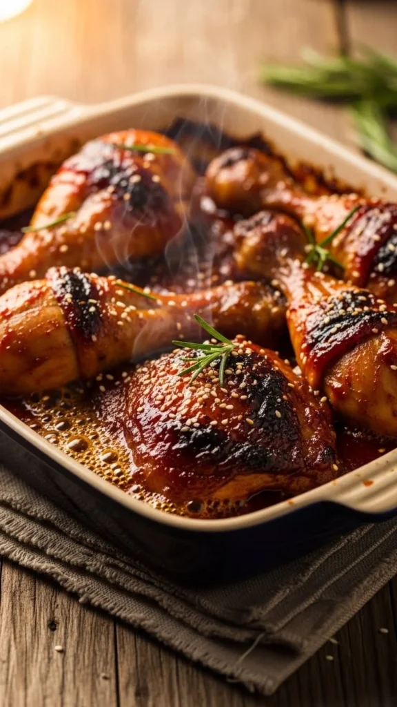 9. Oven-Baked BBQ Chicken