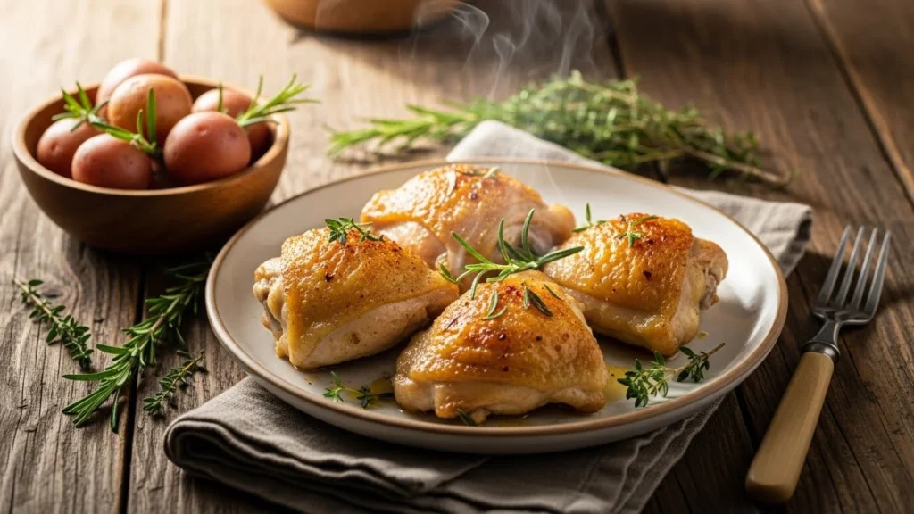 Easy Chicken Thigh Recipe (Crispy, Juicy & Budget-Friendly)