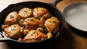 Easy Garlic Chicken Recipe (Bold Flavor, Minimal Prep)