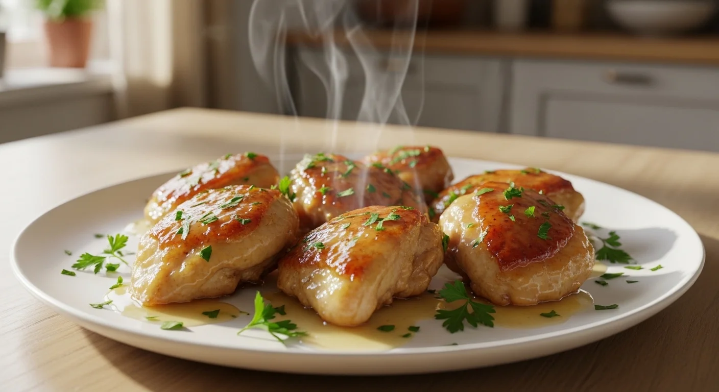 30-Minute Family Chicken Dinner Recipe plated and ready to serve